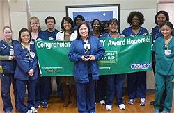 Almira Padilla, RN, and DAISY group